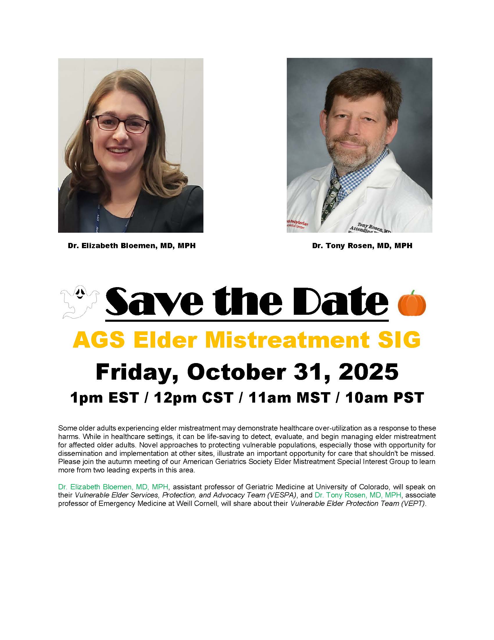 elder mistreatment at AGS