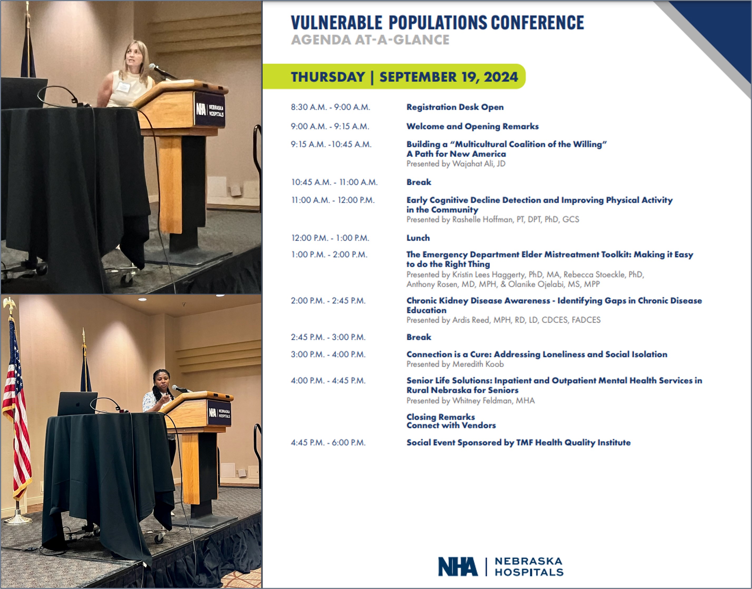 Nebraska Hospital Association's Vulnerable Populations Conference
